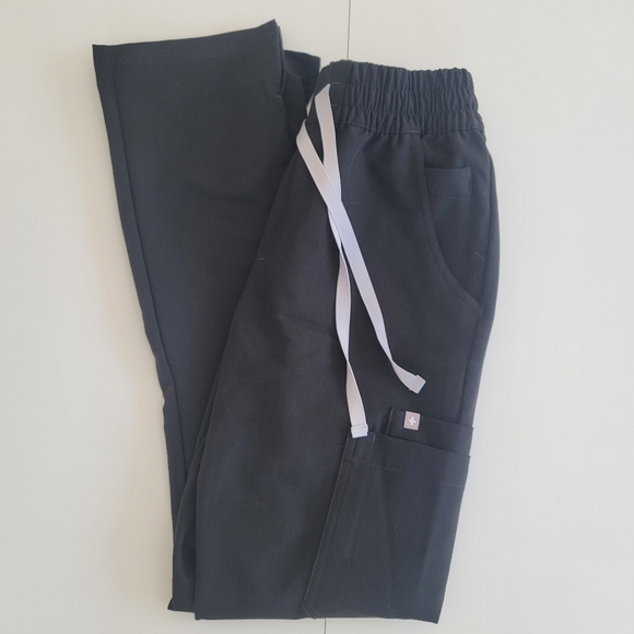 Figs High Waist Dowa Pants Black XXS - Picture 3 of 5